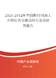 2025-2031年中國數(shù)控機器人市場現(xiàn)狀全面調(diào)研與發(fā)展趨勢報告
