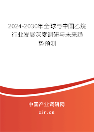 2024-2030年全球與中國乙烷行業(yè)發(fā)展深度調(diào)研與未來趨勢預(yù)測 2024-2030年全球與中國乙烷行業(yè)發(fā)展深度調(diào)研與未來趨勢預(yù)測