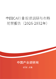 中國CA行業(yè)現狀調研與市場前景報告（2026-2032年）
