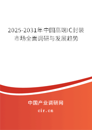 2025-2031年中國高端IC封裝市場全面調研與發(fā)展趨勢