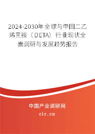 2024-2030年全球與中國二乙烯三胺（DETA）行業(yè)現(xiàn)狀全面調(diào)研與發(fā)展趨勢報告