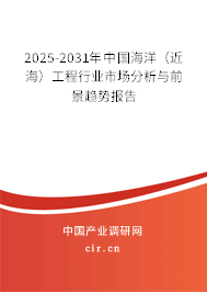 2025-2031年中國海洋(近海)工程行業(yè)市場分析與前景趨勢報告 2025-2031年中國海洋(近海)工程行業(yè)市場分析與前景趨勢報告