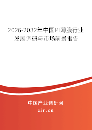 2026-2032年中國PI薄膜行業(yè)發(fā)展調(diào)研與市場前景報告