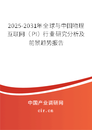 2025-2031年全球與中國物理互聯(lián)網(wǎng)（PI）行業(yè)研究分析及前景趨勢報(bào)告