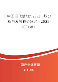 中國(guó)現(xiàn)代落地?zé)粜袠I(yè)市場(chǎng)分析與發(fā)展趨勢(shì)研究(2025-2031年) 中國(guó)現(xiàn)代落地?zé)粜袠I(yè)市場(chǎng)分析與發(fā)展趨勢(shì)研究(2025-2031年)