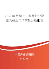 2026年版聚十二酰胺行業(yè)深度調(diào)研及市場(chǎng)前景分析報(bào)告