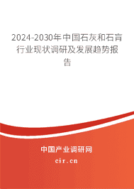 2023-2029年中國(guó)石灰和石肓行業(yè)現(xiàn)狀調(diào)研及發(fā)展趨勢(shì)報(bào)告