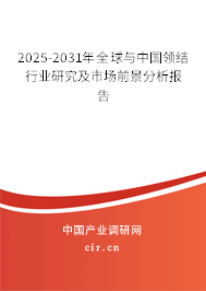 2025-2031年全球與中國領(lǐng)結(jié)行業(yè)研究及市場前景分析報告 2025-2031年全球與中國領(lǐng)結(jié)行業(yè)研究及市場前景分析報告