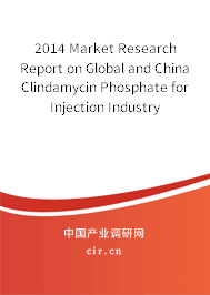 2014 Market Research Report on Global and China Clindamycin Phosphate for Injection Industry