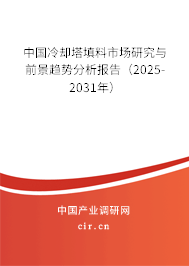 中國冷卻塔填料市場(chǎng)研究與前景趨勢(shì)分析報(bào)告（2025-2031年）