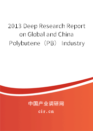 2013 Deep Research Report on Global and China Polybutene（PB） Industry