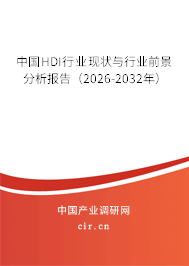 中國HDI行業(yè)現(xiàn)狀與行業(yè)前景分析報(bào)告(2026-2032年) 中國HDI行業(yè)現(xiàn)狀與行業(yè)前景分析報(bào)告(2026-2032年)