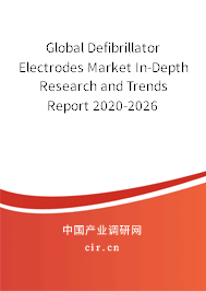 Global Defibrillator Electrodes Market In-Depth Research and Trends Report 2020-2026 Global Defibrillator Electrodes Market In-Depth Research and Trends Report 2020-2026