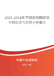 2025-2031年中國(guó)葡萄糖酸鈉市場(chǎng)現(xiàn)狀與前景分析報(bào)告