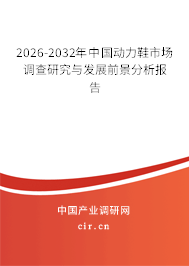 2026-2032年中國動力鞋市場調(diào)查研究與發(fā)展前景分析報告