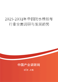 2024-2030年中國防水橡膠布行業(yè)全面調研與發(fā)展趨勢