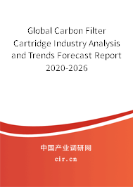 Global Carbon Filter Cartridge Industry Analysis and Trends Forecast Report 2020-2026 Global Carbon Filter Cartridge Industry Analysis and Trends Forecast Report 2020-2026