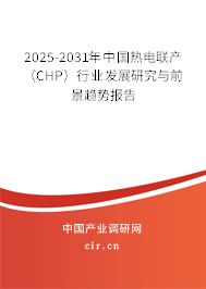 2025-2031年中國熱電聯(lián)產(chǎn)(CHP)行業(yè)發(fā)展研究與前景趨勢報告 2025-2031年中國熱電聯(lián)產(chǎn)(CHP)行業(yè)發(fā)展研究與前景趨勢報告