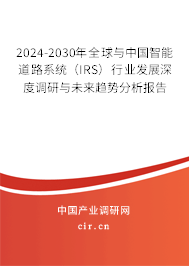 2024-2030年全球與中國智能道路系統(tǒng)（IRS）行業(yè)發(fā)展深度調(diào)研與未來趨勢分析報告