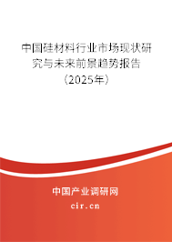 中國硅材料行業(yè)市場現(xiàn)狀研究與未來前景趨勢報告（2025年）