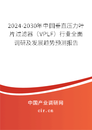 2024-2030年中國垂直壓力葉片過濾器(VPLF)行業(yè)全面調(diào)研及發(fā)展趨勢預(yù)測報告 2024-2030年中國垂直壓力葉片過濾器(VPLF)行業(yè)全面調(diào)研及發(fā)展趨勢預(yù)測報告