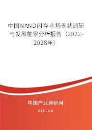 中國NAND閃存市場現(xiàn)狀調(diào)研與發(fā)展前景分析報告（2022-2028年）