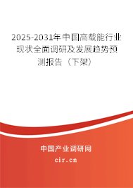 2025-2031年中國(guó)高載能行業(yè)現(xiàn)狀全面調(diào)研及發(fā)展趨勢(shì)預(yù)測(cè)報(bào)告（下架）