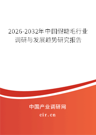 2026-2032年中國假睫毛行業(yè)調研與發(fā)展趨勢研究報告