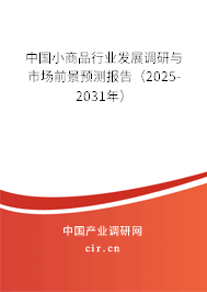 中國小商品行業(yè)發(fā)展調(diào)研與市場前景預測報告（2025-2031年）