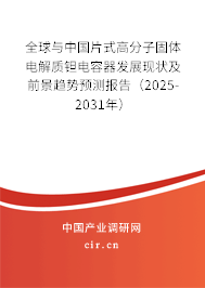 全球與中國片式高分子固體電解質鉭電容器發(fā)展現狀及前景趨勢預測報告（2025-2031年）