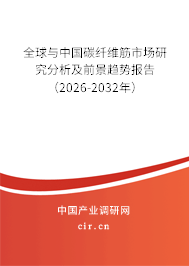 全球與中國碳纖維筋市場研究分析及前景趨勢報告（2026-2032年）