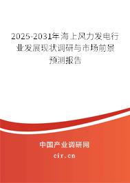 2025-2031年海上風(fēng)力發(fā)電行業(yè)發(fā)展現(xiàn)狀調(diào)研與市場(chǎng)前景預(yù)測(cè)報(bào)告