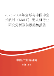 2025-2031年全球與中國中空長航時（MALE）無人機(jī)行業(yè)研究分析及前景趨勢報(bào)告