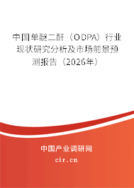 中國(guó)單醚二酐（ODPA）行業(yè)現(xiàn)狀研究分析及市場(chǎng)前景預(yù)測(cè)報(bào)告（2026年）