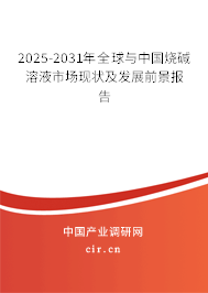 2025-2031年全球與中國燒堿溶液市場現(xiàn)狀及發(fā)展前景報告