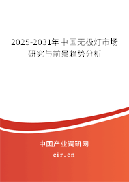 2025-2031年中國(guó)無(wú)極燈市場(chǎng)研究與前景趨勢(shì)分析