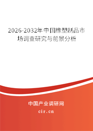 2026-2032年中國橡塑制品市場調(diào)查研究與前景分析