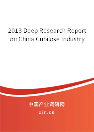 2013 Deep Research Report on China Cubilose Industry 2013 Deep Research Report on China Cubilose Industry