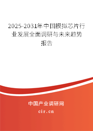 2025-2031年中國模擬芯片行業(yè)發(fā)展全面調(diào)研與未來趨勢報告