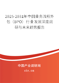2025-2031年中國業(yè)務流程外包(BPO)行業(yè)發(fā)展深度調研與未來趨勢報告 2025-2031年中國業(yè)務流程外包(BPO)行業(yè)發(fā)展深度調研與未來趨勢報告