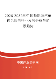 2026-2032年中國(guó)新能源汽車(chē)售后服務(wù)行業(yè)發(fā)展分析與前景趨勢(shì) 2026-2032年中國(guó)新能源汽車(chē)售后服務(wù)行業(yè)發(fā)展分析與前景趨勢(shì)