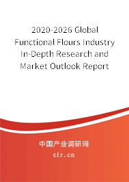 2020-2026 Global Functional Flours Industry In-Depth Research and Market Outlook Report 2020-2026 Global Functional Flours Industry In-Depth Research and Market Outlook Report