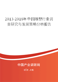 2013-2018年中國雕塑行業(yè)調查研究與發(fā)展策略分析報告 2013-2018年中國雕塑行業(yè)調查研究與發(fā)展策略分析報告