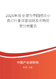 2026年版全球與中國感應(yīng)小夜燈行業(yè)深度調(diào)研及市場前景分析報告 2026年版全球與中國感應(yīng)小夜燈行業(yè)深度調(diào)研及市場前景分析報告