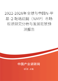 2022-2028年全球與中國N-甲基-2-吡咯烷酮（NMP）市場現(xiàn)狀研究分析與發(fā)展前景預(yù)測報告