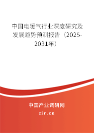 中國電暖氣行業(yè)深度研究及發(fā)展趨勢預測報告(2025-2031年) 中國電暖氣行業(yè)深度研究及發(fā)展趨勢預測報告(2025-2031年)