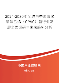 2024-2030年全球與中國氯化聚氯乙烯(CPVC)管行業(yè)發(fā)展全面調(diào)研與未來趨勢(shì)分析 2024-2030年全球與中國氯化聚氯乙烯(CPVC)管行業(yè)發(fā)展全面調(diào)研與未來趨勢(shì)分析