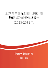 全球與中國光刻膠（PR）市場現(xiàn)狀及前景分析報告（2025-2031年）