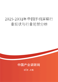 2025-2031年中國手機屏幕行業(yè)現(xiàn)狀與行業(yè)前景分析