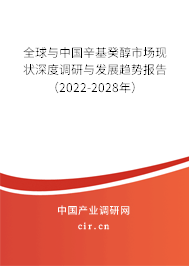 全球與中國(guó)辛基癸醇市場(chǎng)現(xiàn)狀深度調(diào)研與發(fā)展趨勢(shì)報(bào)告（2022-2028年）